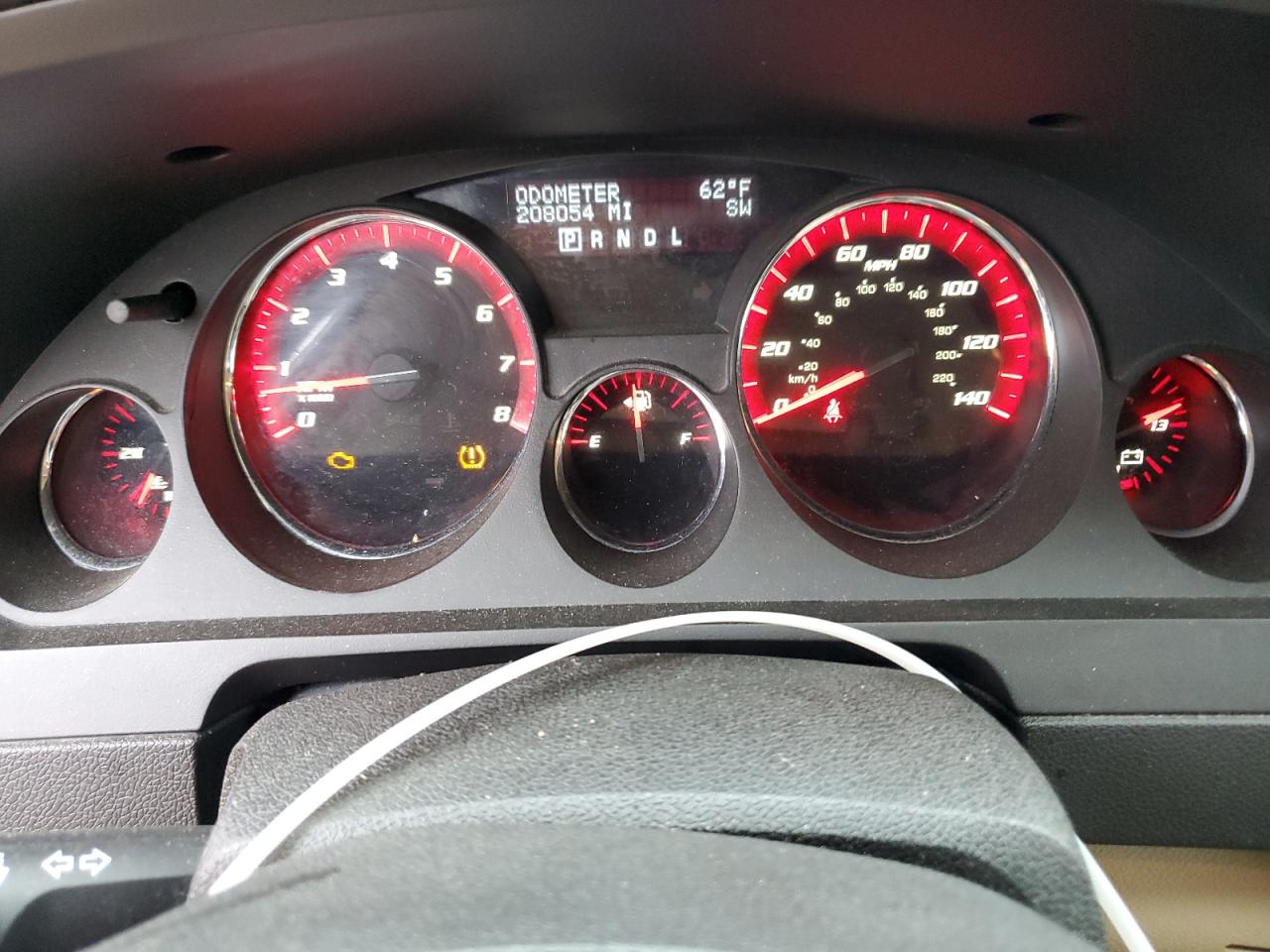 2010 GMC Acadia VIN 1GKLRMED3AJ125659 Copart auction photo, all over damage thumbnail 9