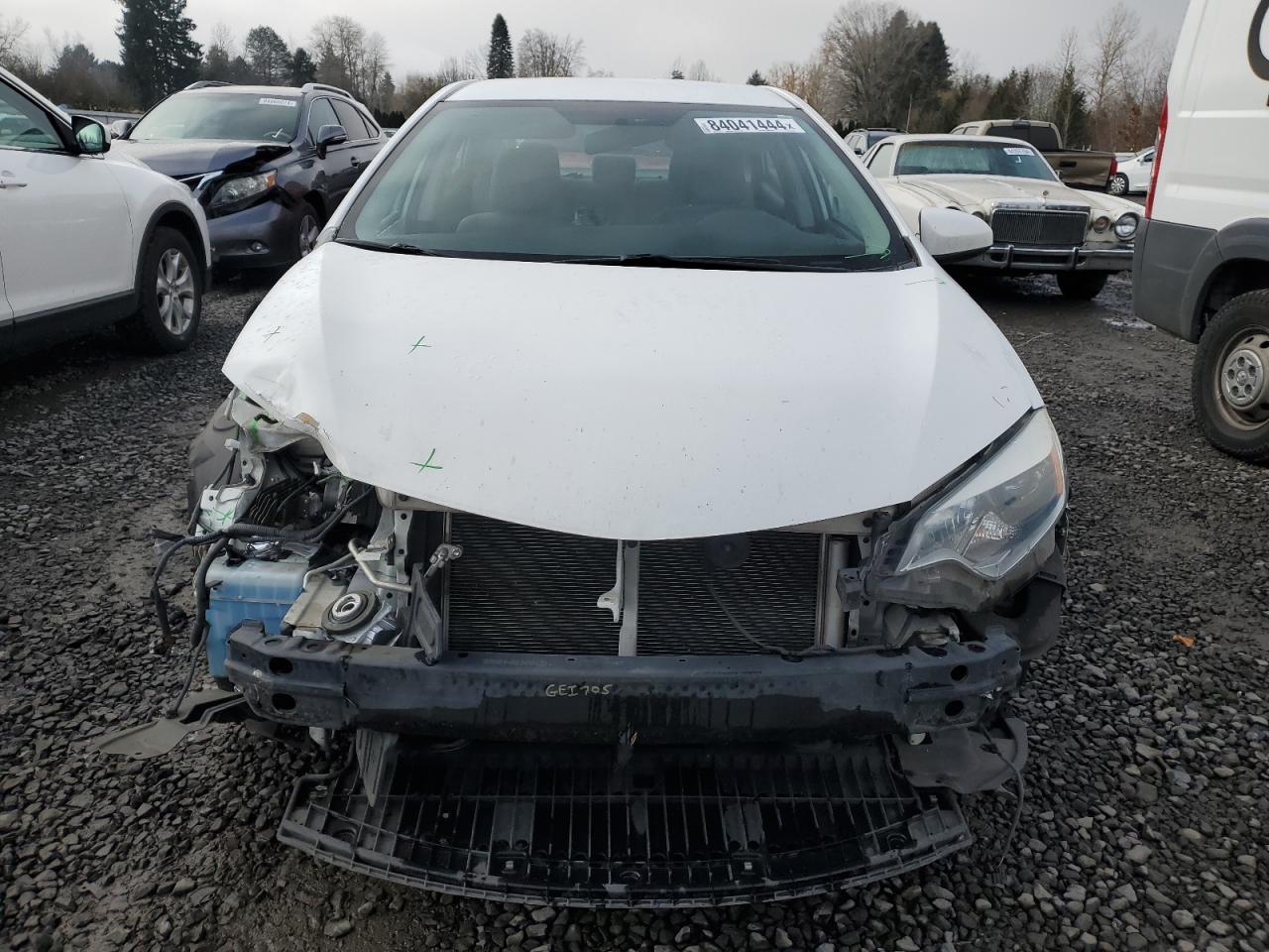 2014 Toyota Corolla VIN 2T1BURHE8EC099052 Copart auction photo, front end damage thumbnail 5