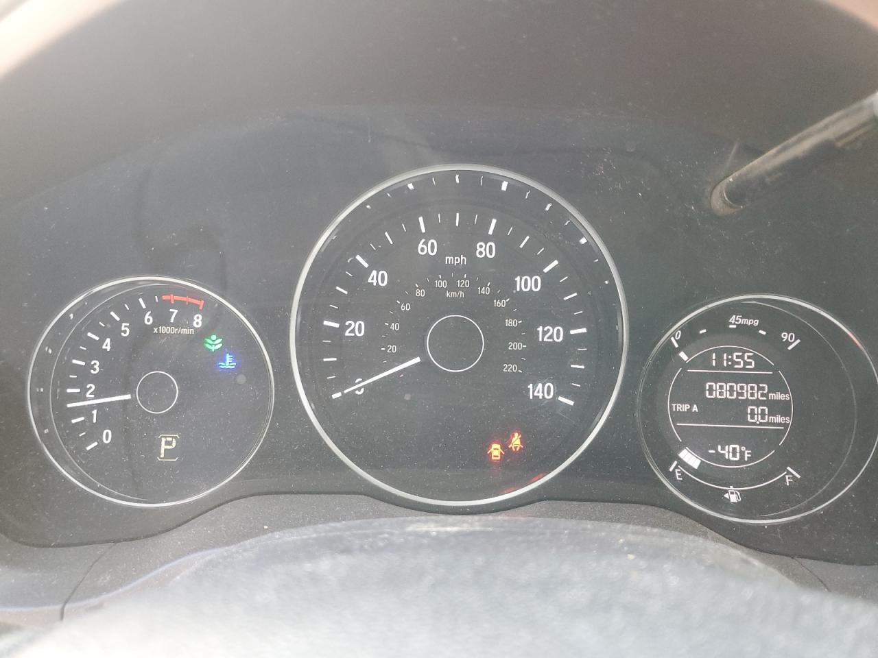2017 Honda HR-V VIN 3CZRU6H35HM711418 Copart auction photo, front end / rear end damage thumbnail 9