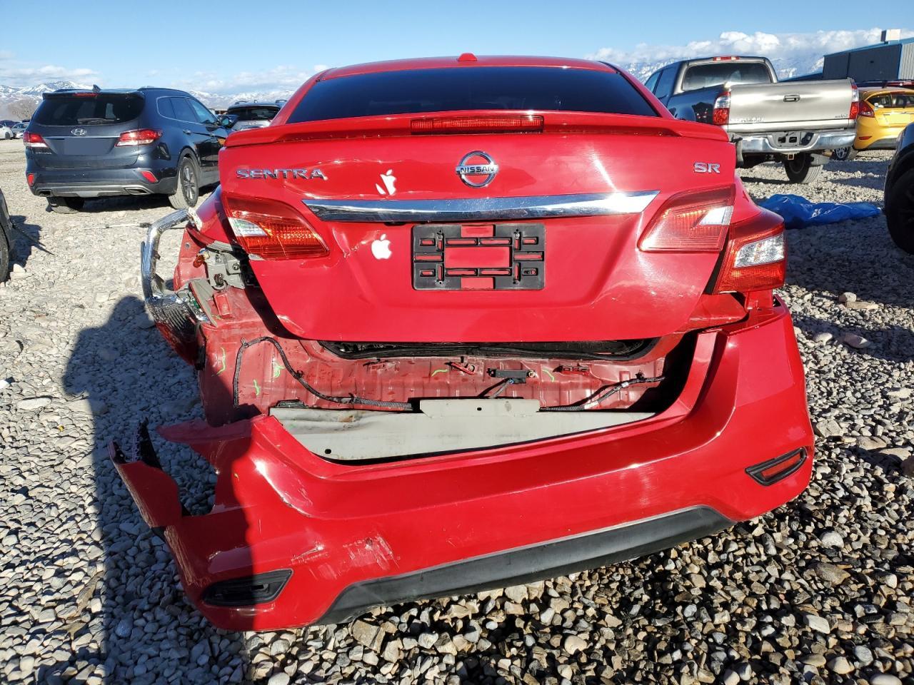 2016 Nissan Sentra VIN 3N1AB7AP4GY290734 Copart auction photo, rear end damage thumbnail 6
