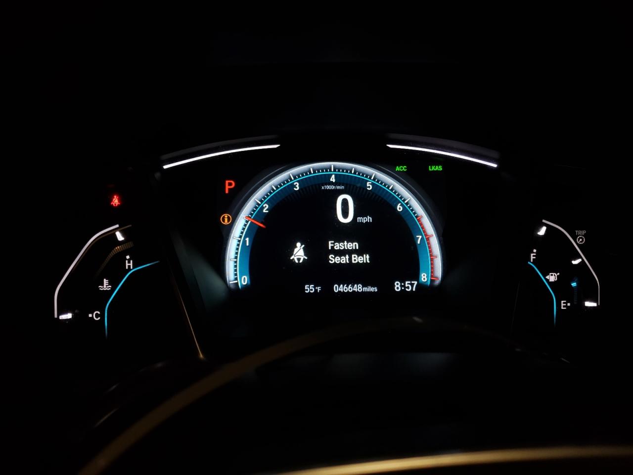 2017 Honda Civic VIN 2HGFC3B99HH351948 Copart auction photo, front end damage thumbnail 9