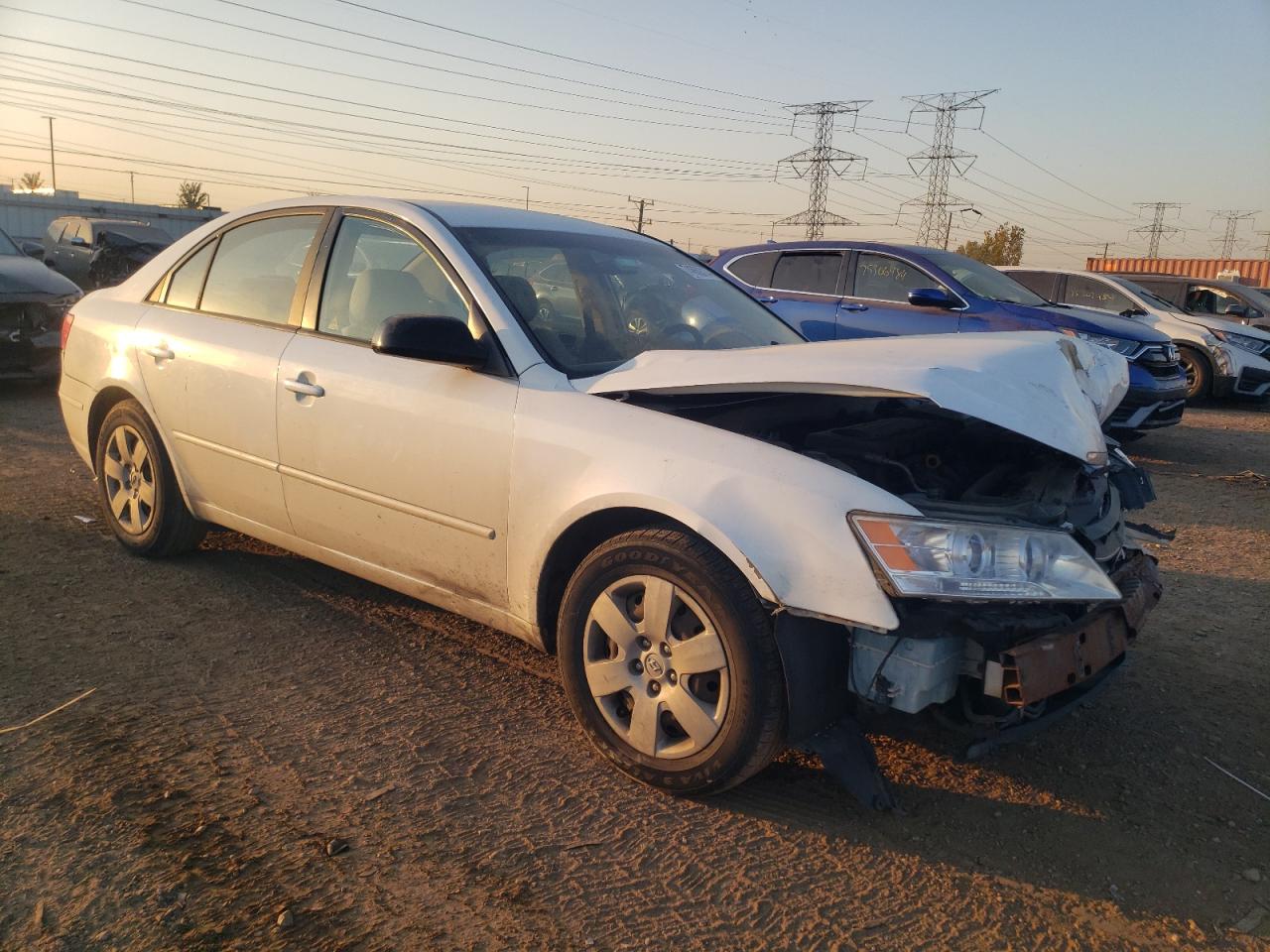 2010 Hyundai Sonata VIN 5NPET4AC9AH632349 Copart auction photo, front end / minor dent/scratches damage thumbnail 4