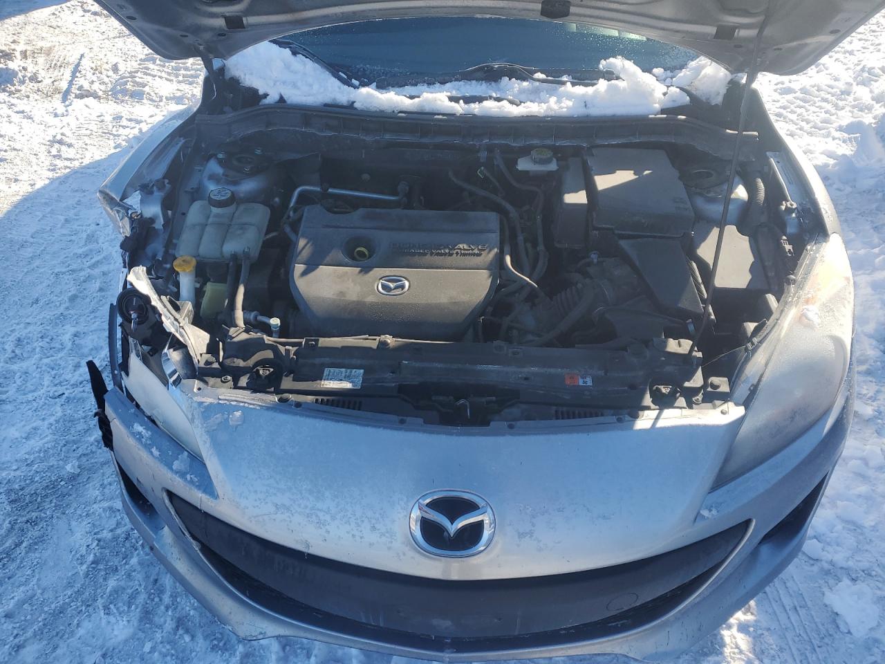 2012 Mazda 3 VIN JM1BL1UF0C1589120 Copart auction photo, front end damage thumbnail 11