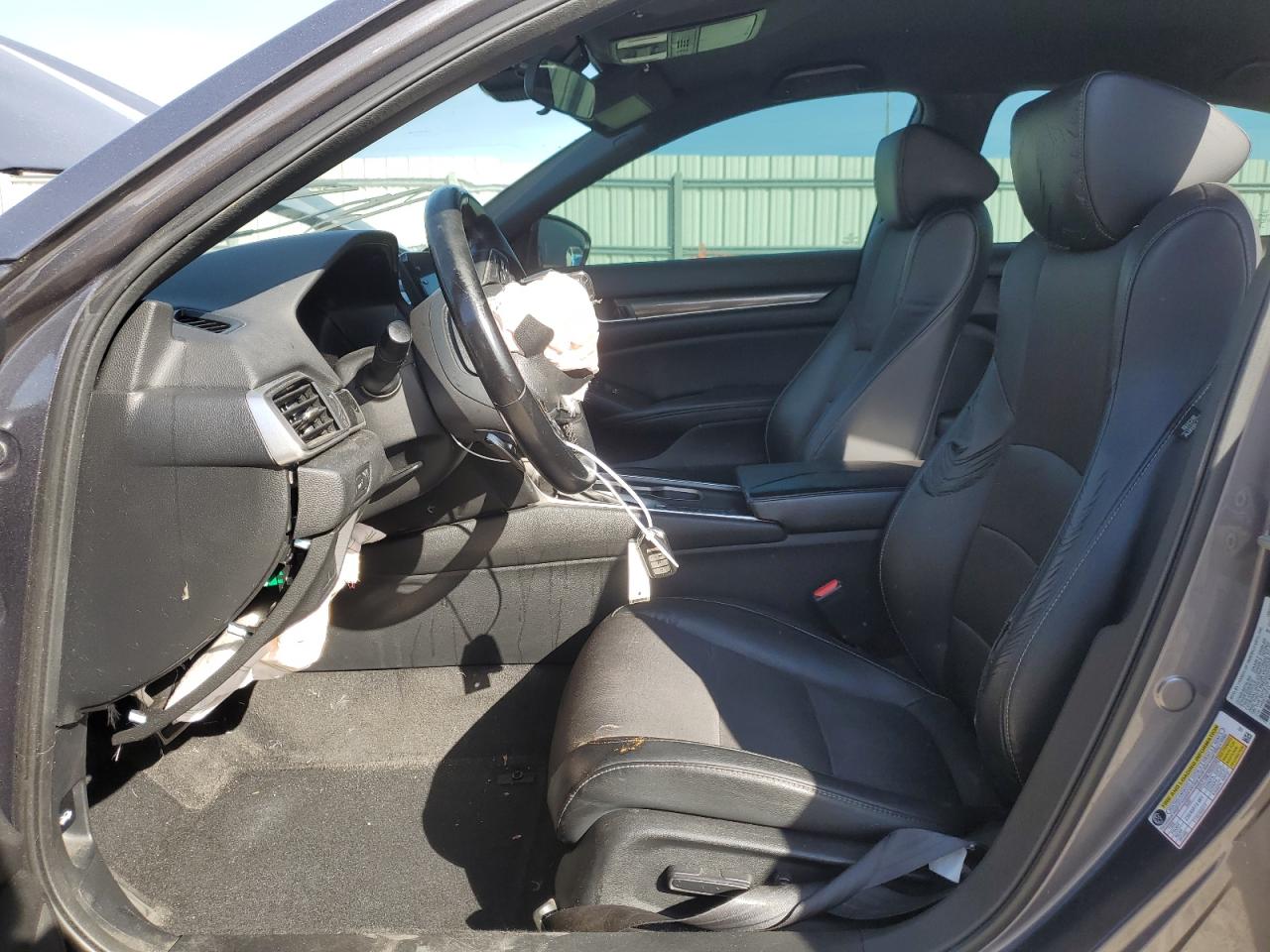2018 Honda Accord VIN 1HGCV1F31JA219231 Copart auction photo, front end / side damage thumbnail 7