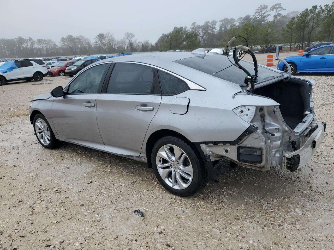 2020 Honda Accord VIN 1HGCV1F18LA103896 Copart auction photo, rear end / frame damage damage thumbnail 2