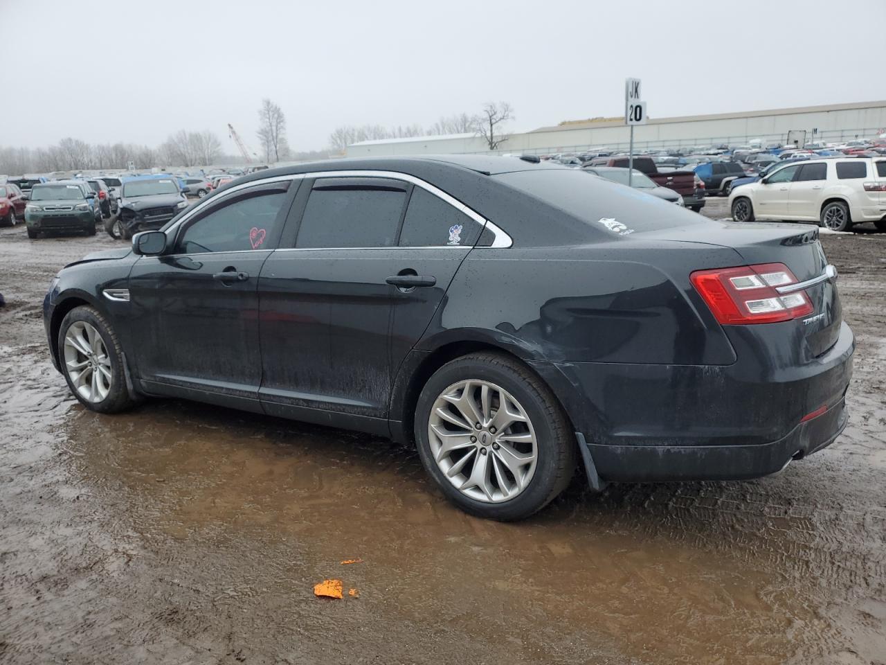2014 Ford Taurus VIN 1FAHP2F88EG183062 Copart auction photo, front end / minor dent/scratches damage thumbnail 2