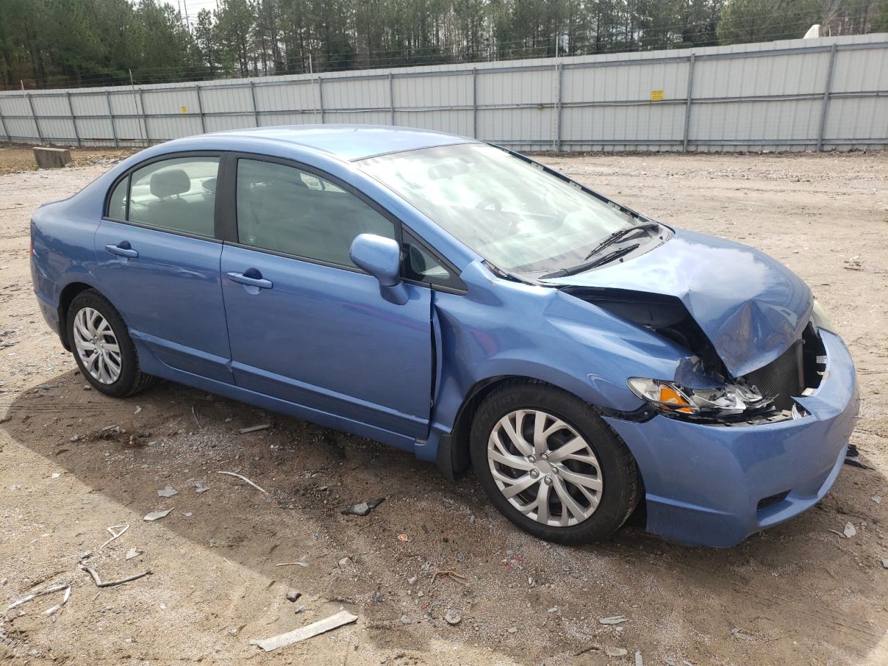 2009 Honda Civic VIN 1HGFA16579L011297 Copart auction photo, front end damage thumbnail 4