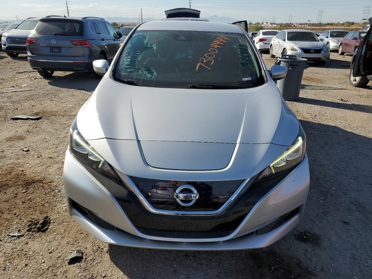 2018 Nissan Leaf VIN 1N4AZ1CP3JC308035 Copart auction photo, rear end / frame damage damage thumbnail 5
