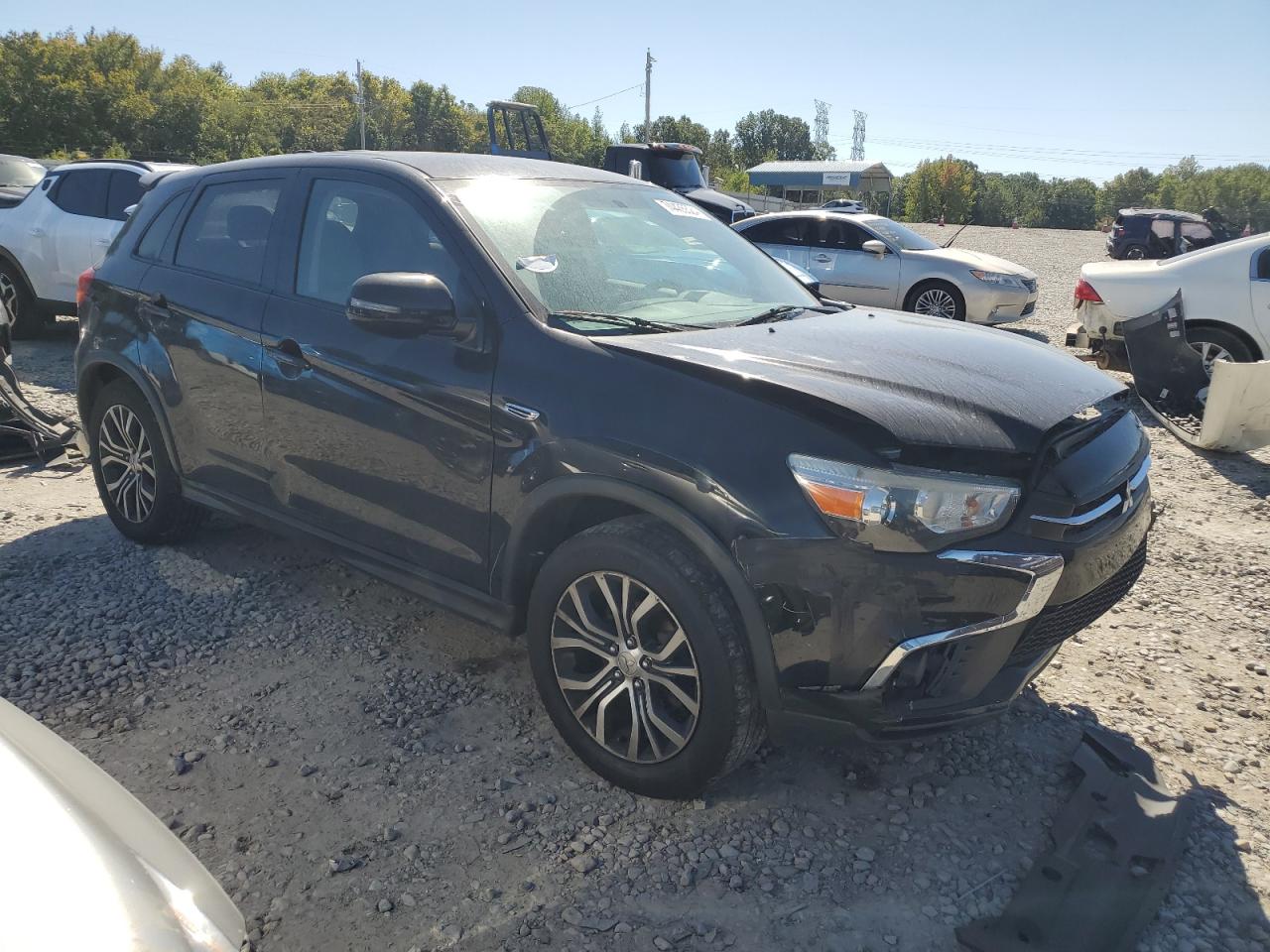 2018 Mitsubishi Outlander VIN JA4AP3AUXJZ014739 Copart auction photo, front end damage thumbnail 4