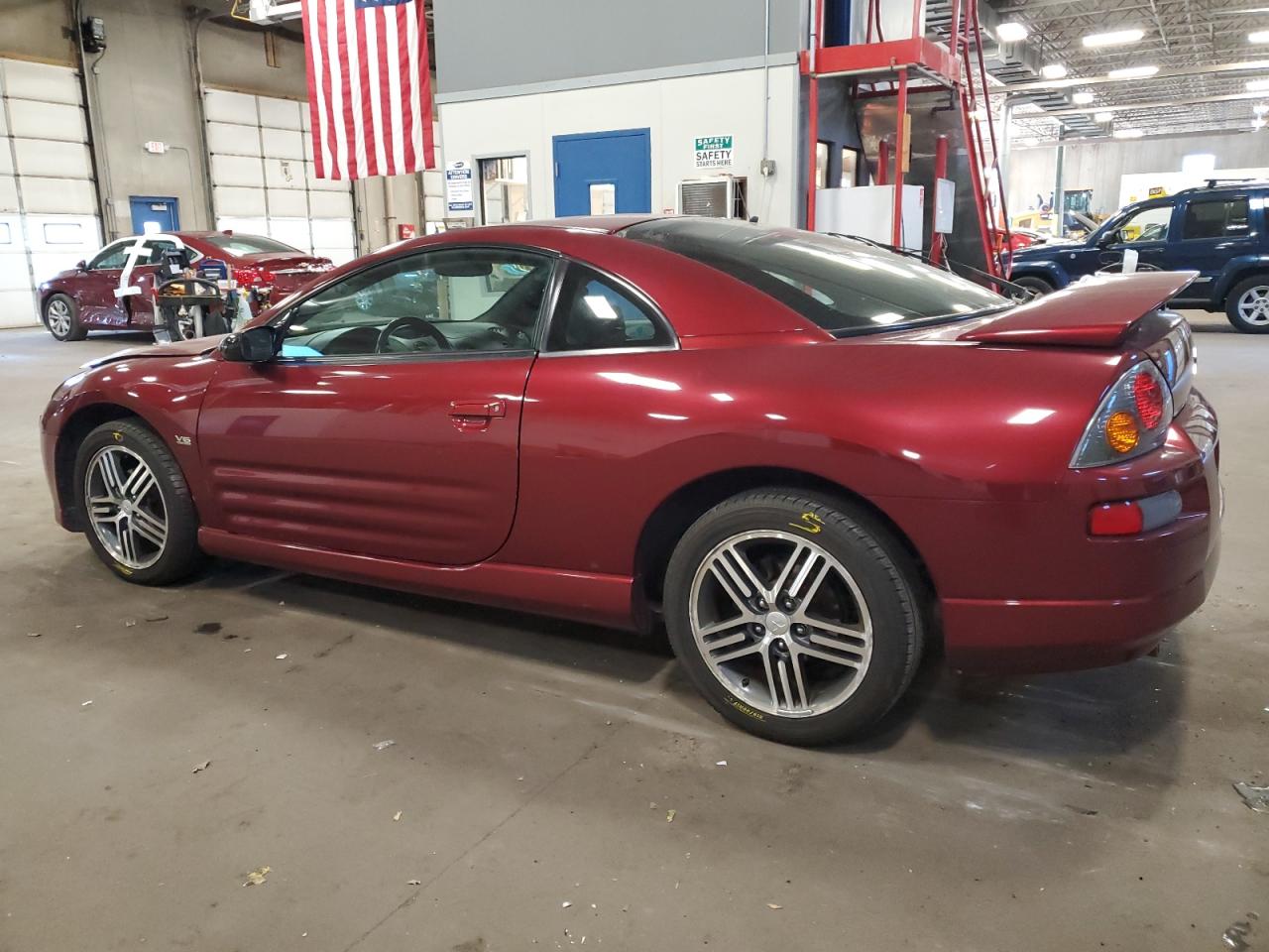 2003 Mitsubishi Eclipse VIN 4A3AC74H93E175470 Copart auction photo, front end damage thumbnail 2