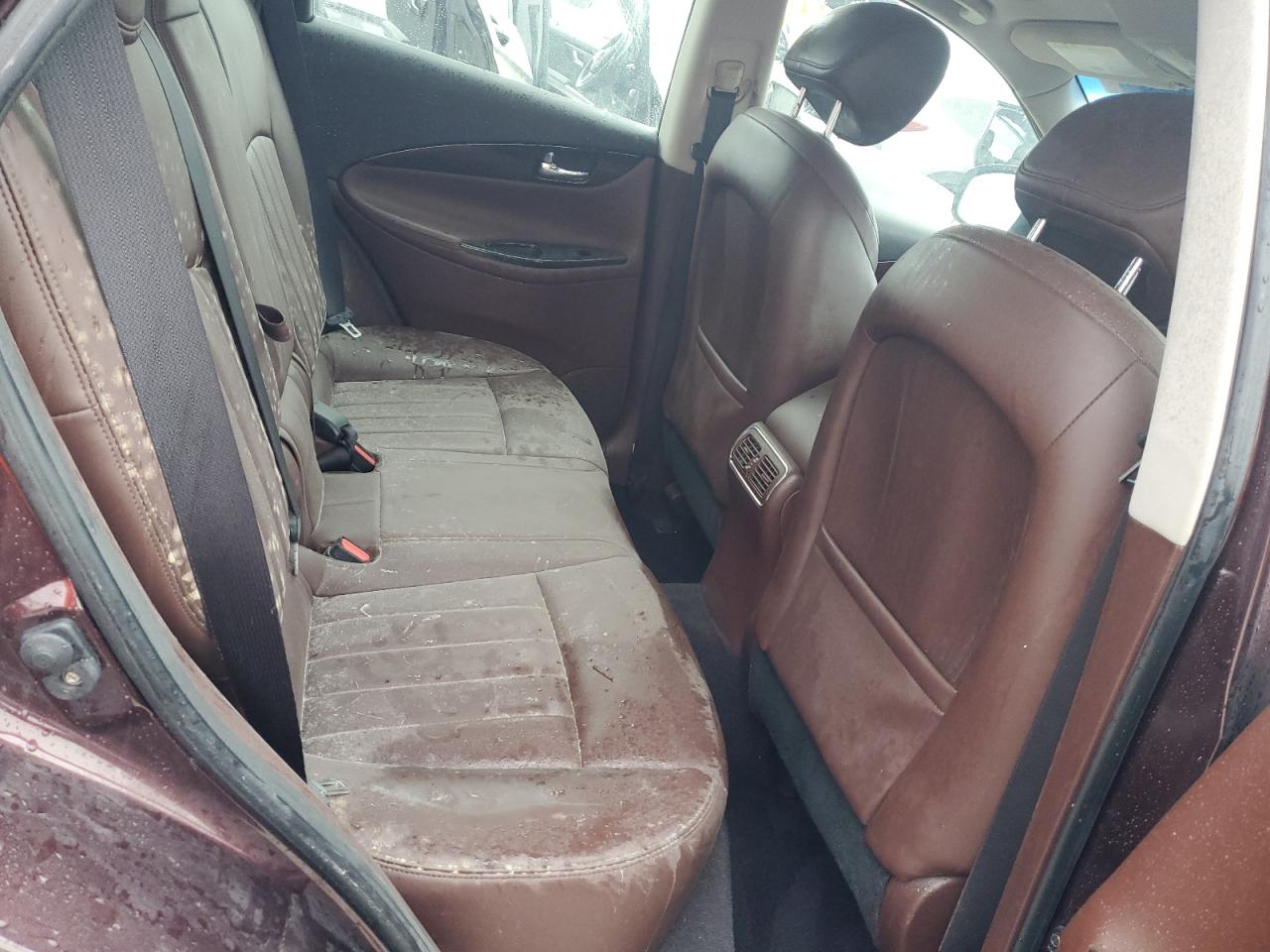 2013 Infiniti EX VIN JN1BJ0HP4DM430686 Copart auction photo, water/flood damage thumbnail 11