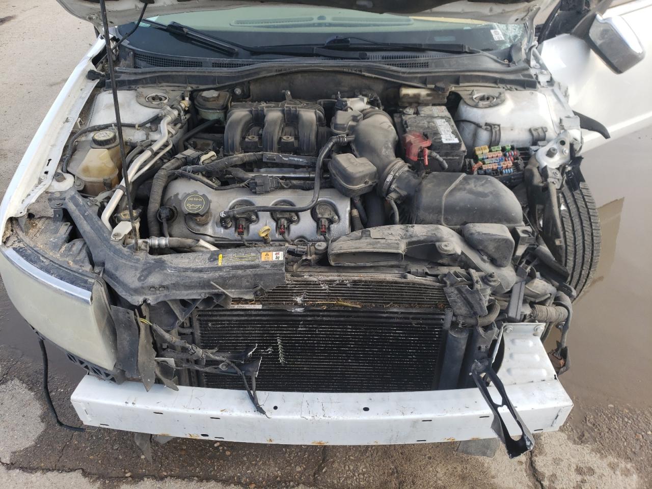 2007 Lincoln MKZ VIN 3LNHM26T57R669729 Copart auction photo, front end / side damage thumbnail 11