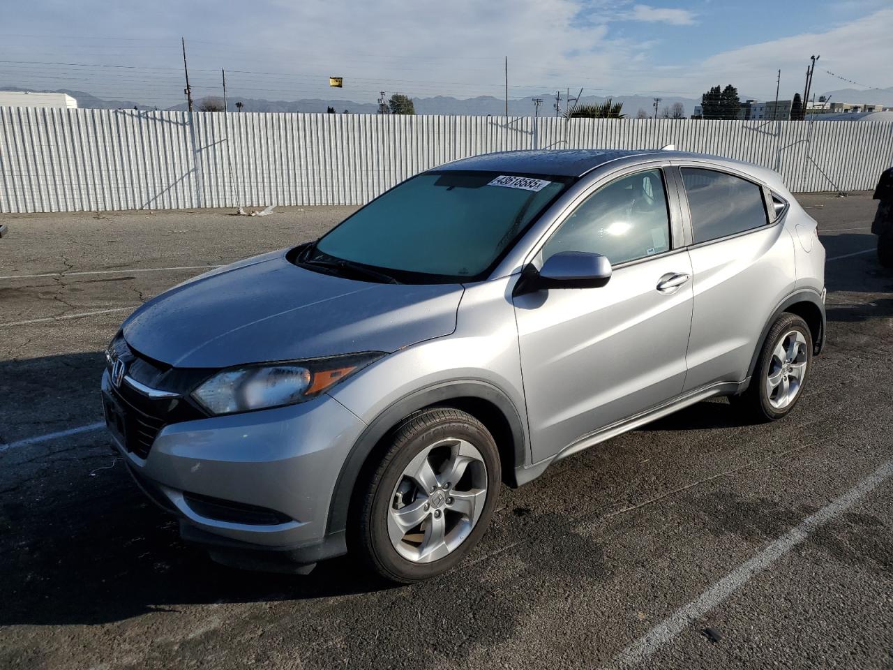 2017 Honda HR-V VIN 3CZRU5H37HG707198