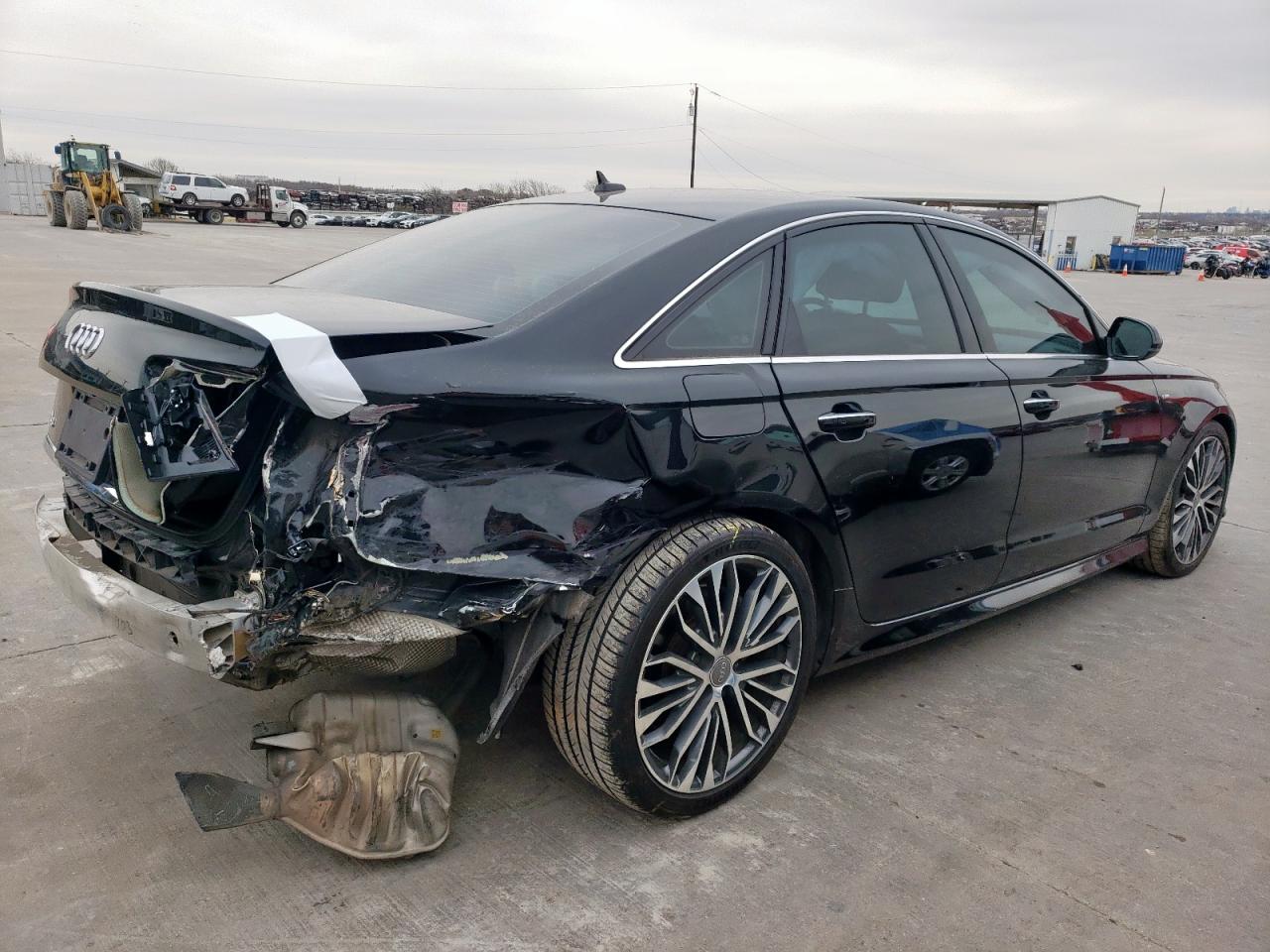 2018 Audi A6 VIN WAUC8AFC6JN056068 Copart auction photo, rear end damage thumbnail 3