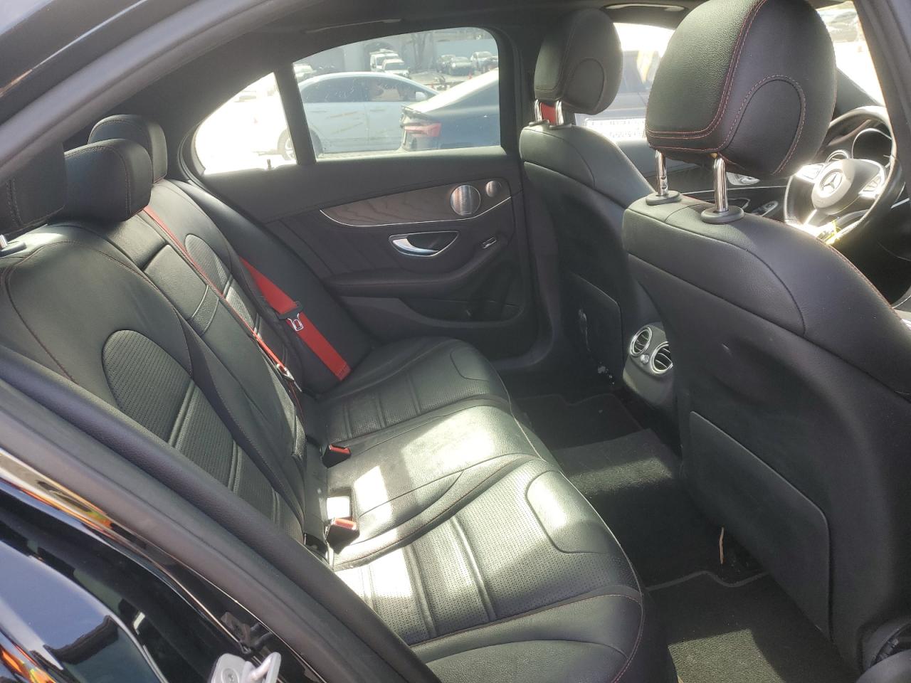2016 Mercedes-Benz C-klasse VIN 55SWF6EB3GU122884 Copart auction photo, rear end damage thumbnail 10