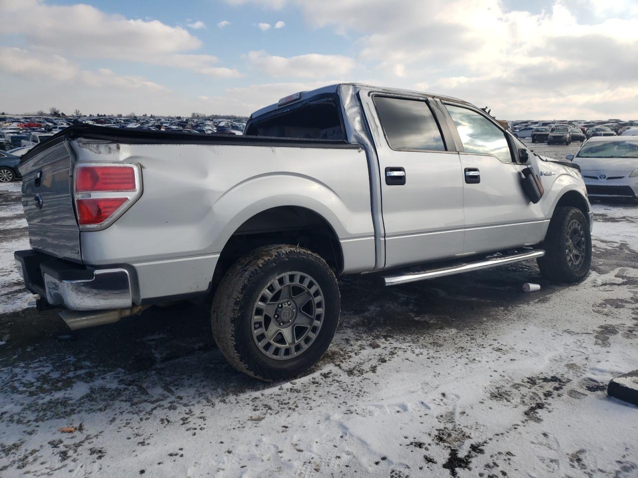 2013 Ford F-150 VIN 1FTFW1CF0DKD54660 Copart auction photo, all over damage thumbnail 3