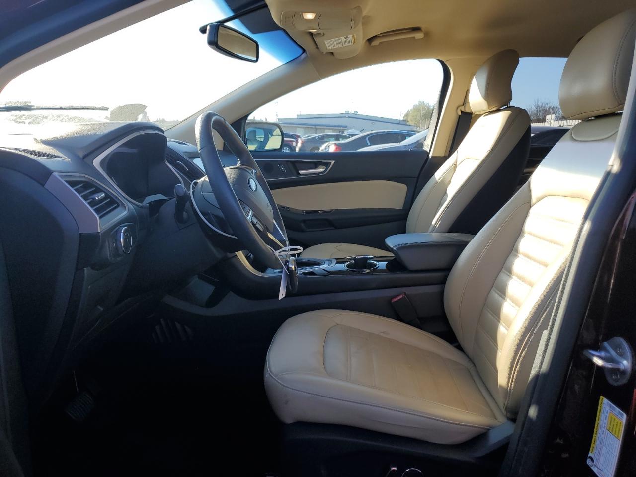 2017 Ford Edge VIN 2FMPK4J88HBC69485 Copart auction photo, front end / side damage thumbnail 7