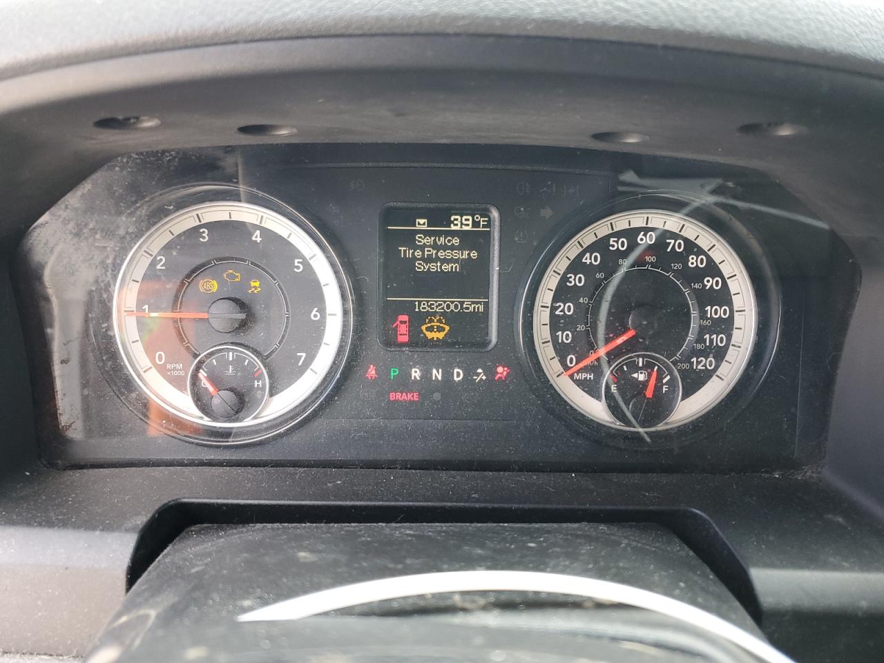 2016 RAM 1500 VIN 1C6RR7KTXGS305718 Copart auction photo, front end / side damage thumbnail 9