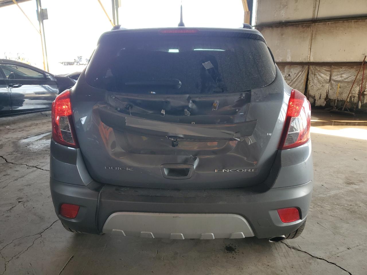 2014 Buick Encore VIN KL4CJBSB1EB604554 Copart auction photo, rear end damage thumbnail 6