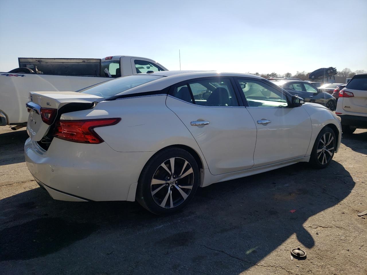 2017 Nissan Maxima VIN 1N4AA6AP5HC425908 Copart auction photo, rear end / front end damage thumbnail 3