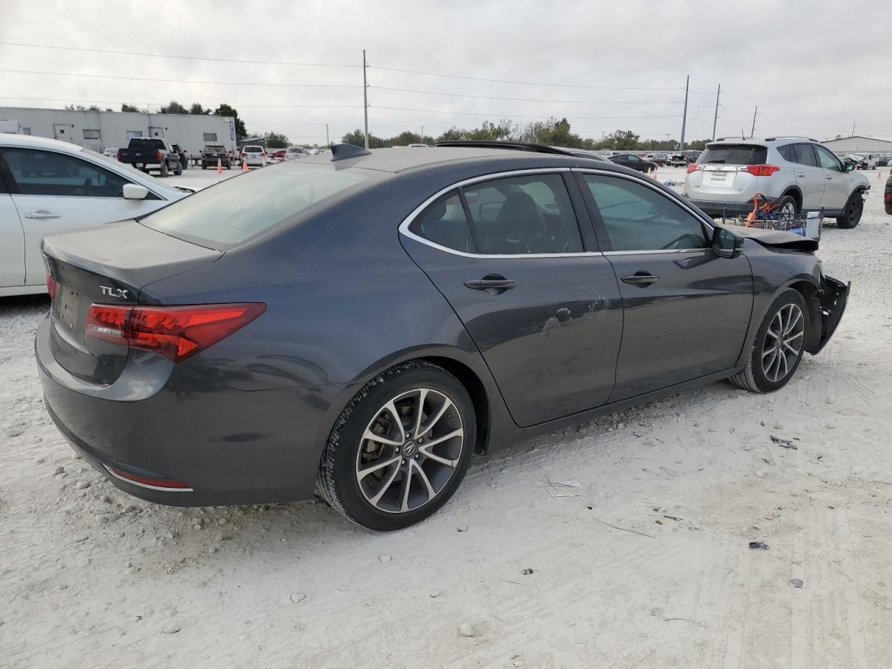 2016 Acura TLX VIN 19UUB2F52GA007886 Copart auction photo, front end damage thumbnail 3