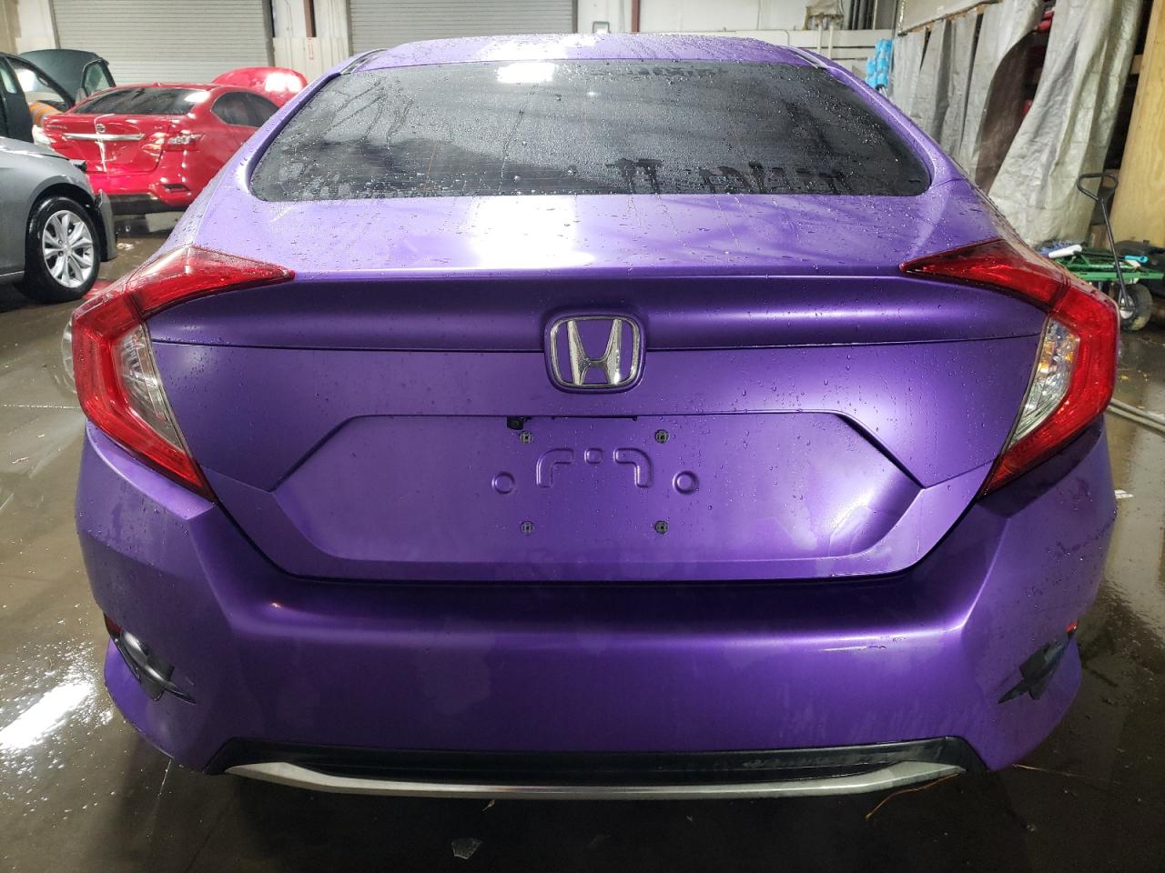 2020 Honda Civic VIN 2HGFC2F61LH538927 Copart auction photo, front end / rear end damage thumbnail 6