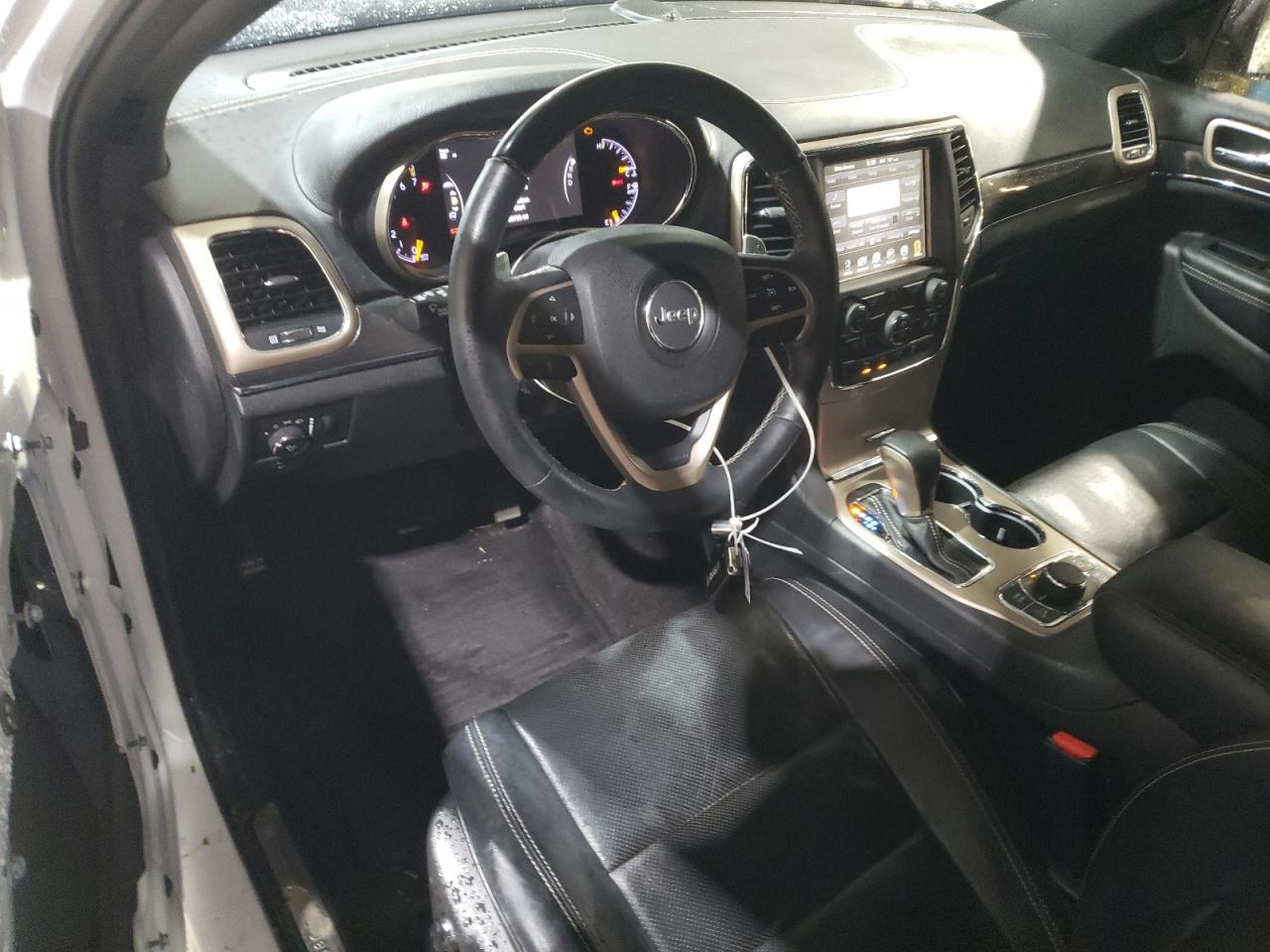 2017 Jeep Grand Cherokee VIN 1C4RJFCT7HC756626 Copart auction photo, front end / side damage thumbnail 8