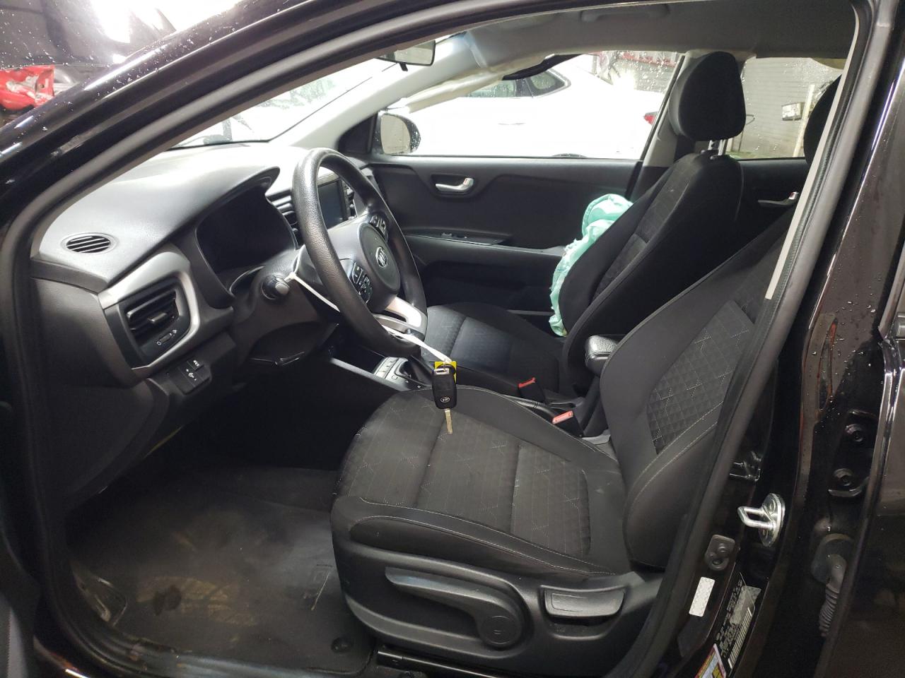 2020 KIA Rio VIN 3KPA24AD8LE334747 Copart auction photo, side damage thumbnail 7
