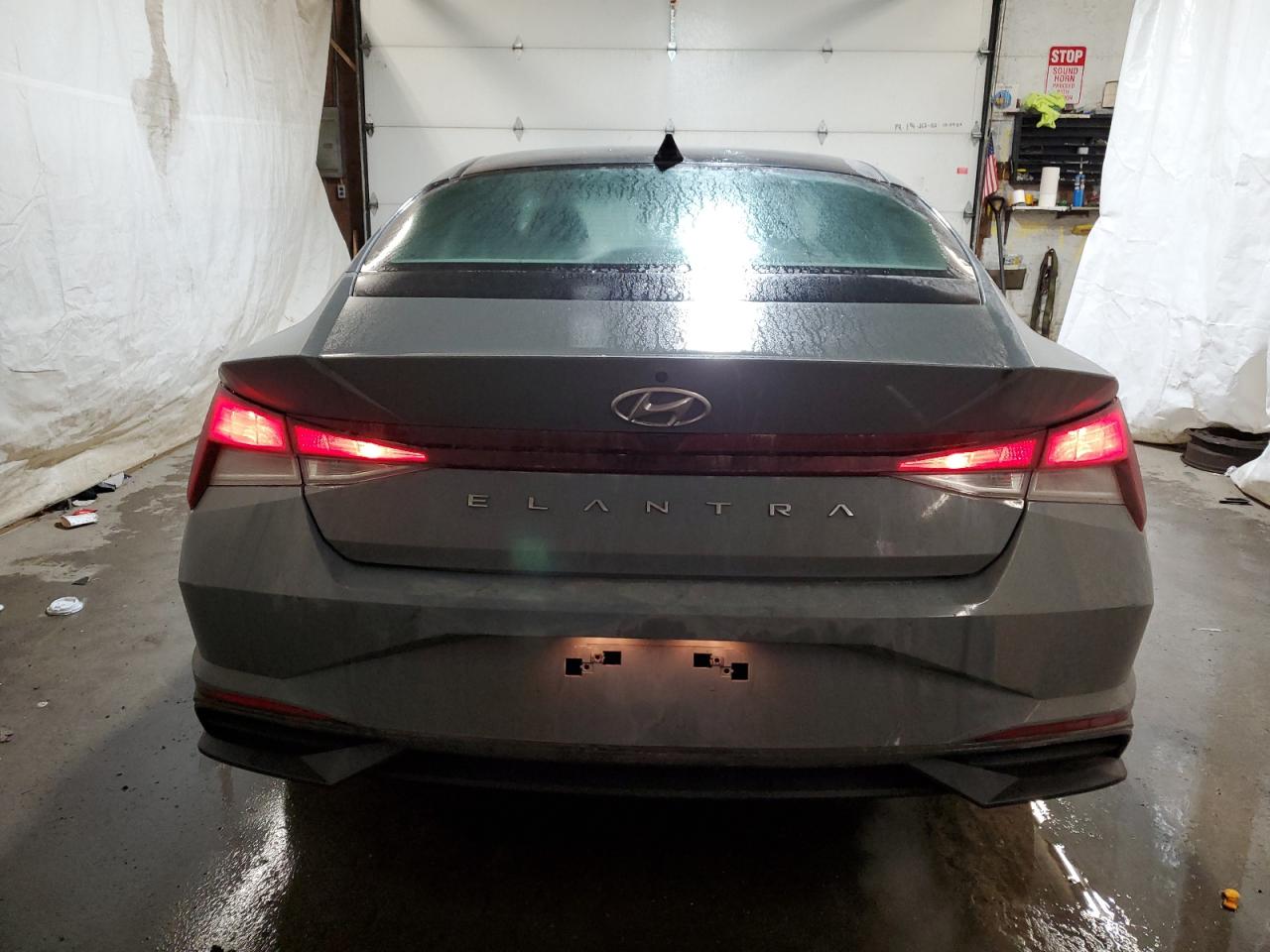 2023 Hyundai Elantra VIN KMHLS4AG5PU412407 Copart auction photo, front end / side damage thumbnail 6