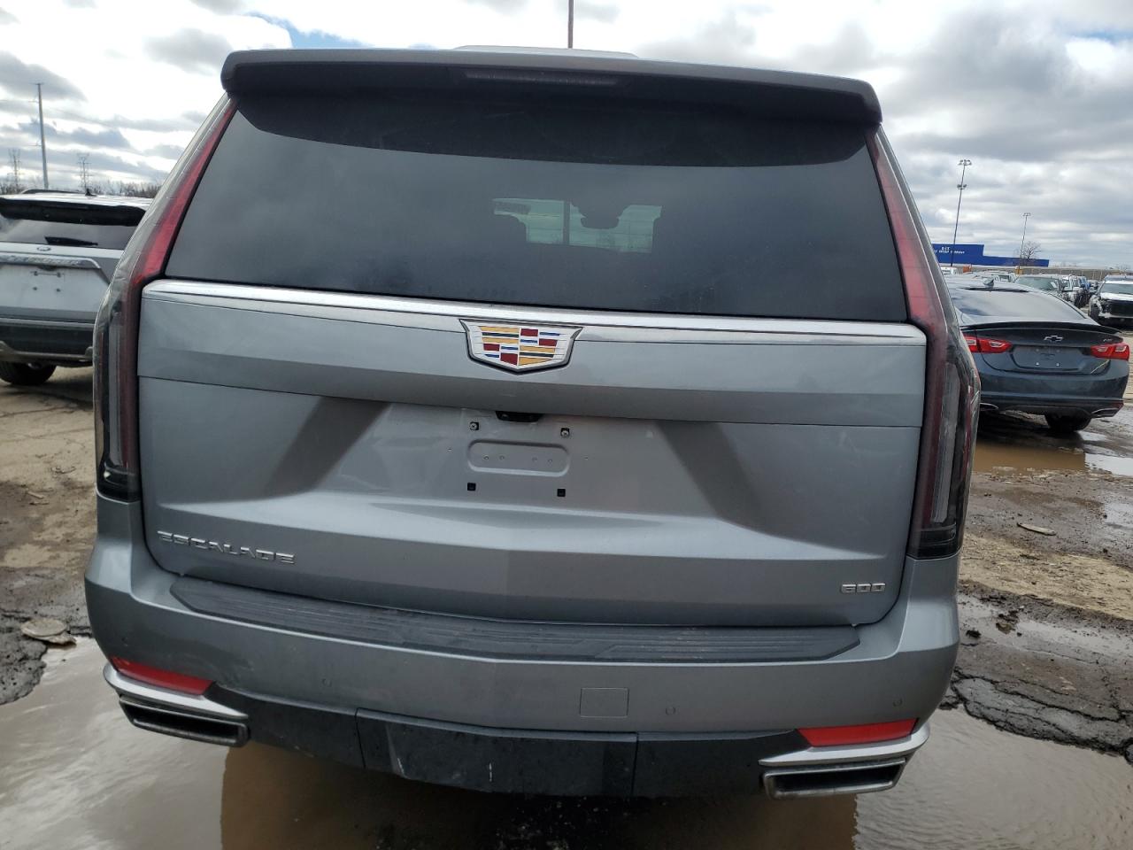 2023 Cadillac Escalade VIN 1GYS4KKL1PR562859 Copart auction photo, front end damage thumbnail 6