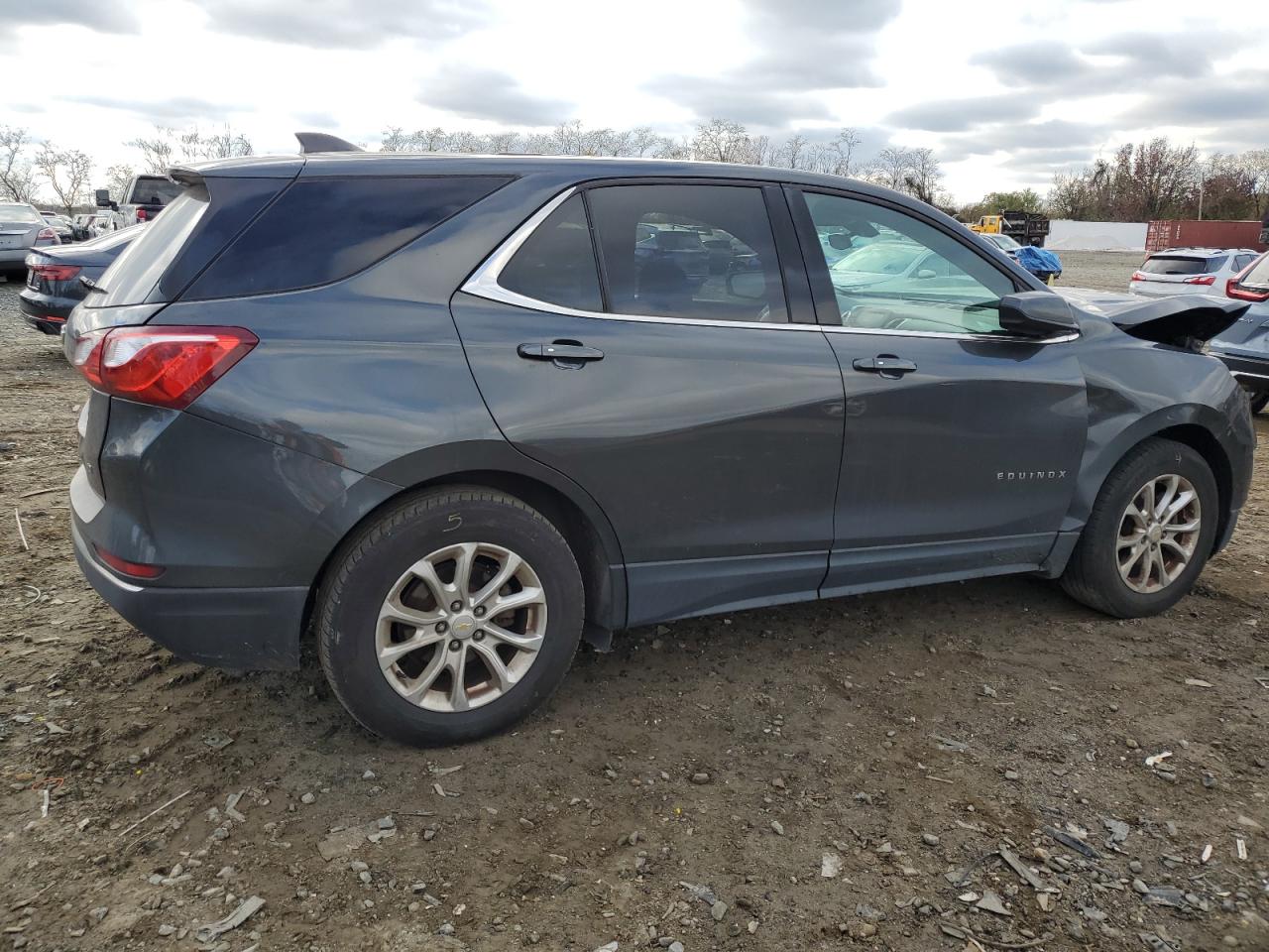 2018 Chevrolet Equinox VIN 2GNAXJEV1J6226851 Copart auction photo, all over damage thumbnail 3