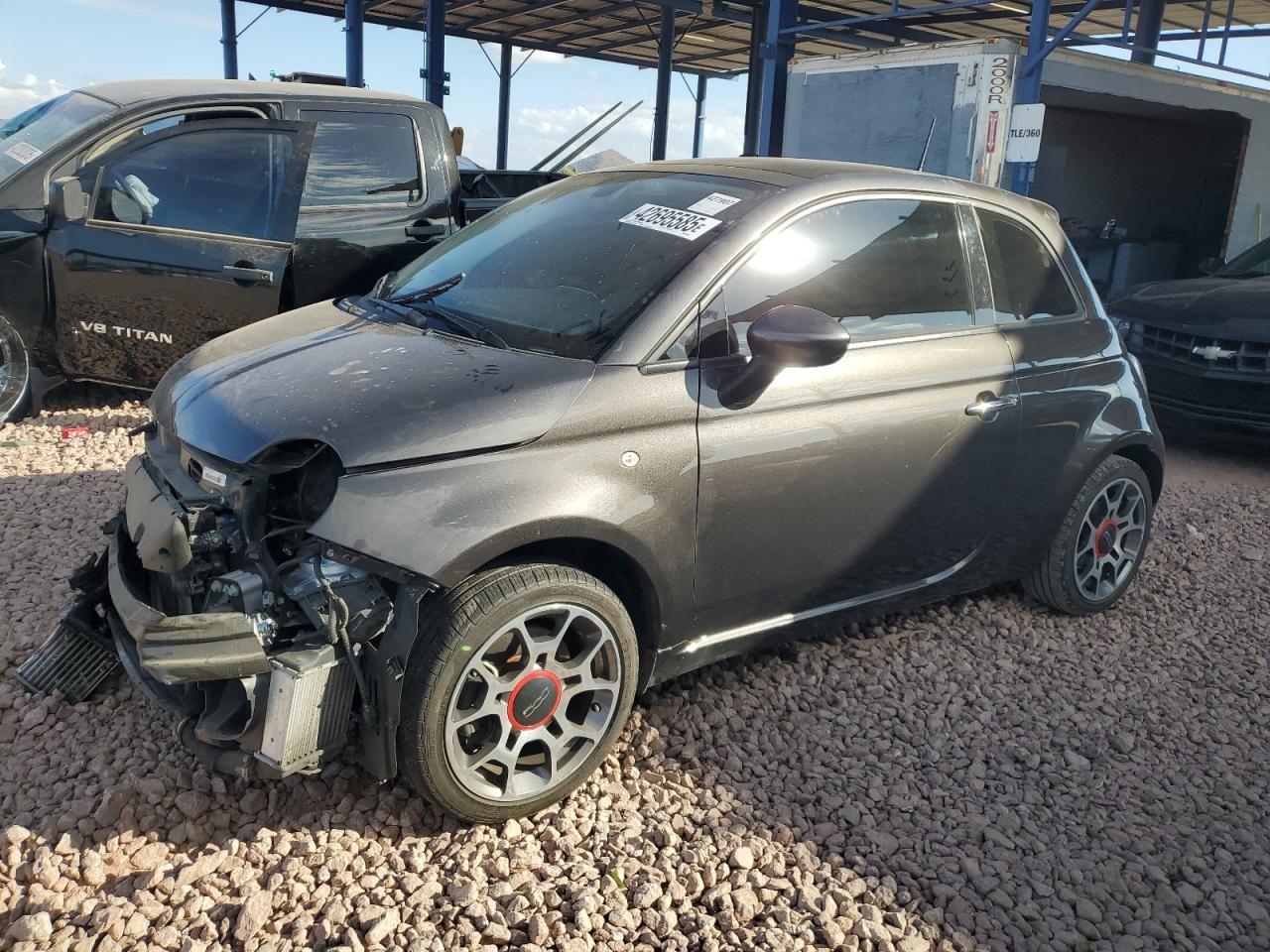 2018 Fiat 500 VIN 3C3CFFKH0JT465159