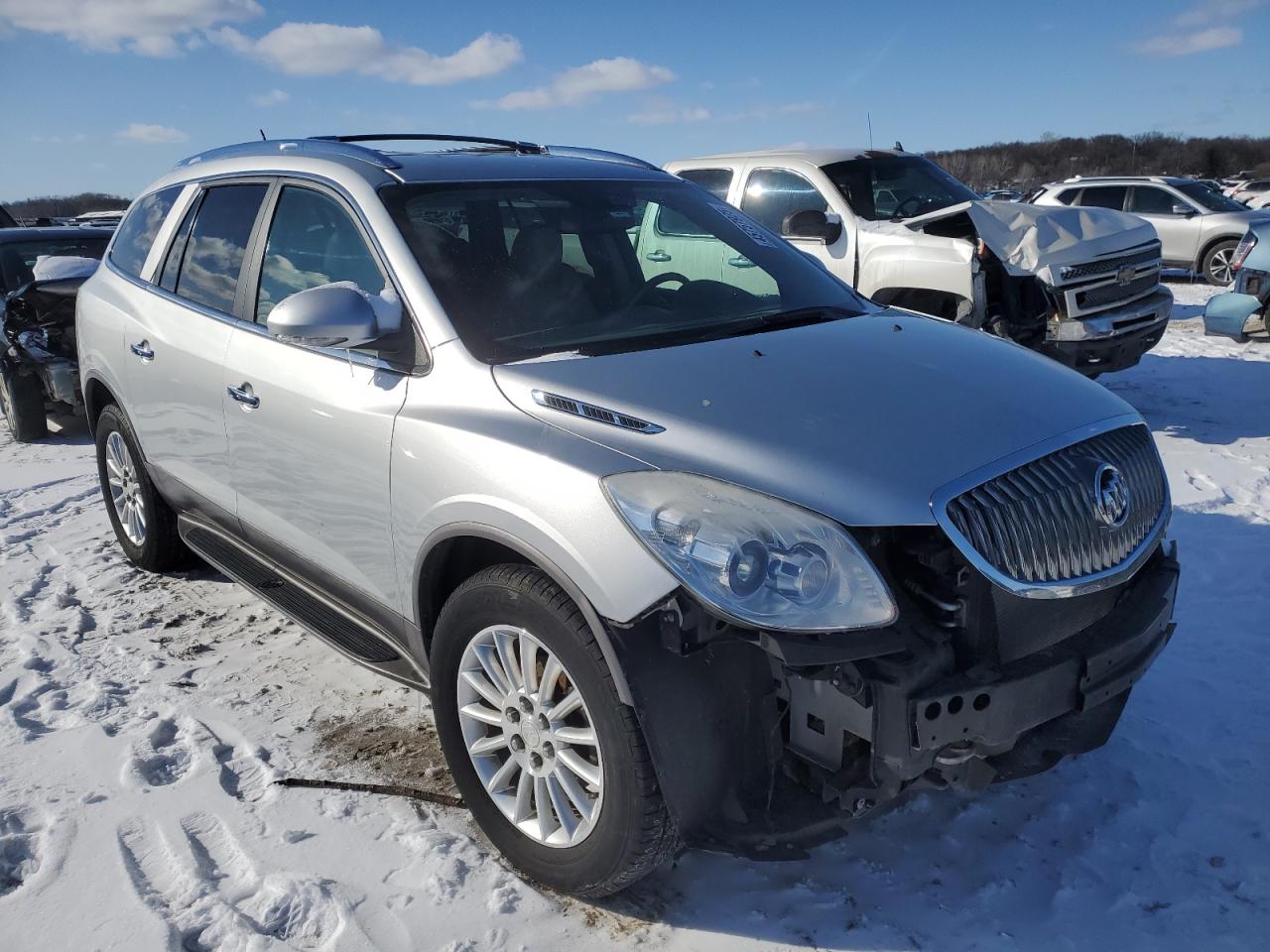 2012 Buick Enclave VIN 5GAKRCED4CJ270831 Copart auction photo, front end damage thumbnail 4