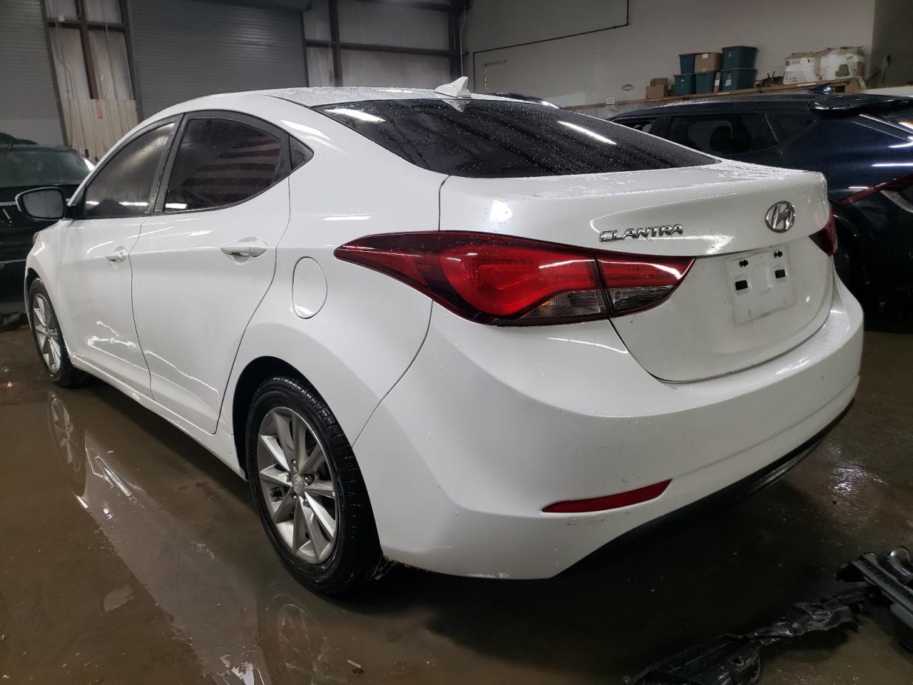 2016 Hyundai Elantra VIN 5NPDH4AE3GH703083 Copart auction photo, front end damage thumbnail 2