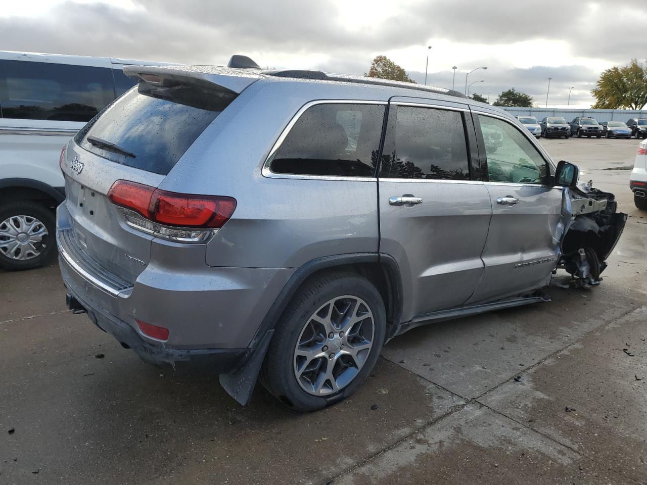 2021 Jeep Grand Cherokee VIN 1C4RJFBG8MC684088 Copart auction photo, front end / undercarriage damage thumbnail 3