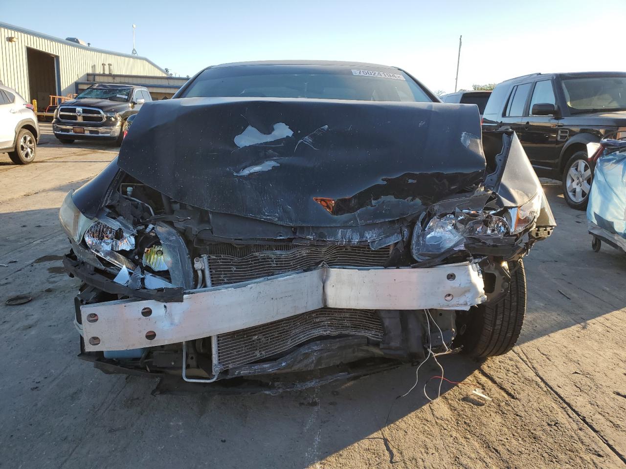 2015 Honda Civic VIN 19XFB2F77FE113657 Copart auction photo, front end damage thumbnail 5