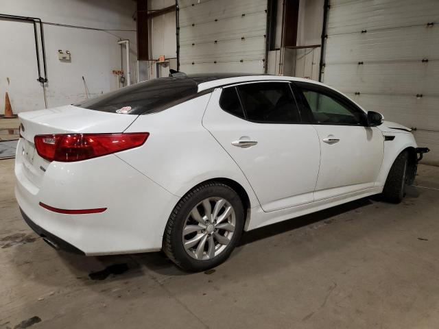 2015 KIA Optima VIN 5XXGN4A7XFG438227 Copart auction photo, front end / side damage thumbnail 3