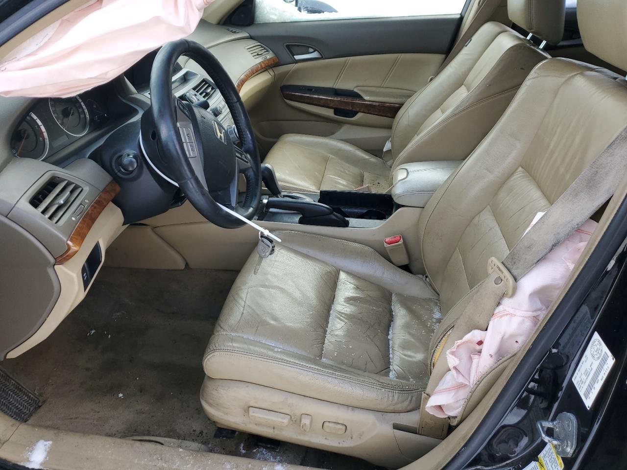 2008 Honda Accord VIN 1HGCP26898A801485 Copart auction photo, front end / rear end damage thumbnail 7
