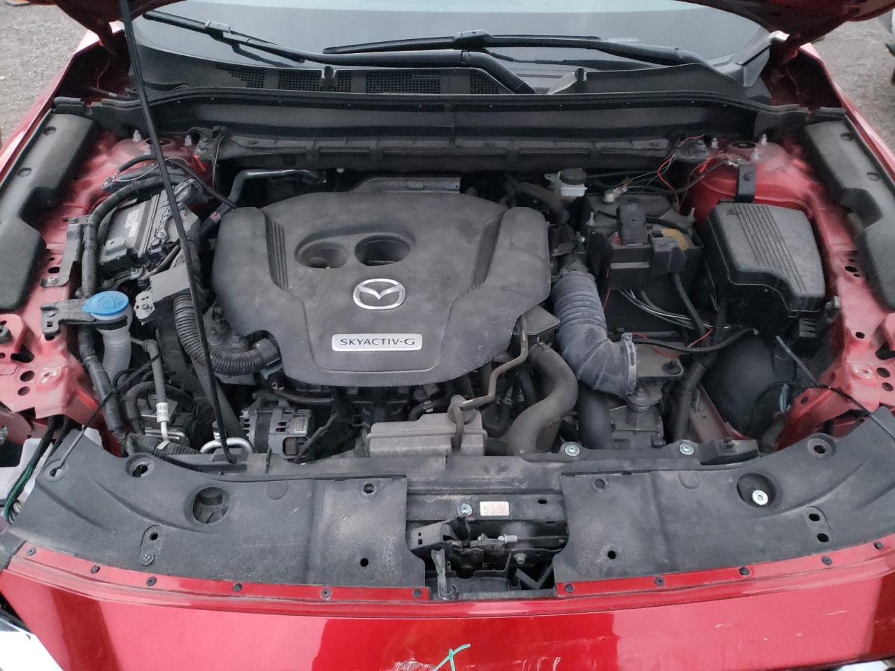 2021 Mazda CX-5 VIN JM3KFBEY1M0100932 Copart auction photo, front end / undercarriage damage thumbnail 12