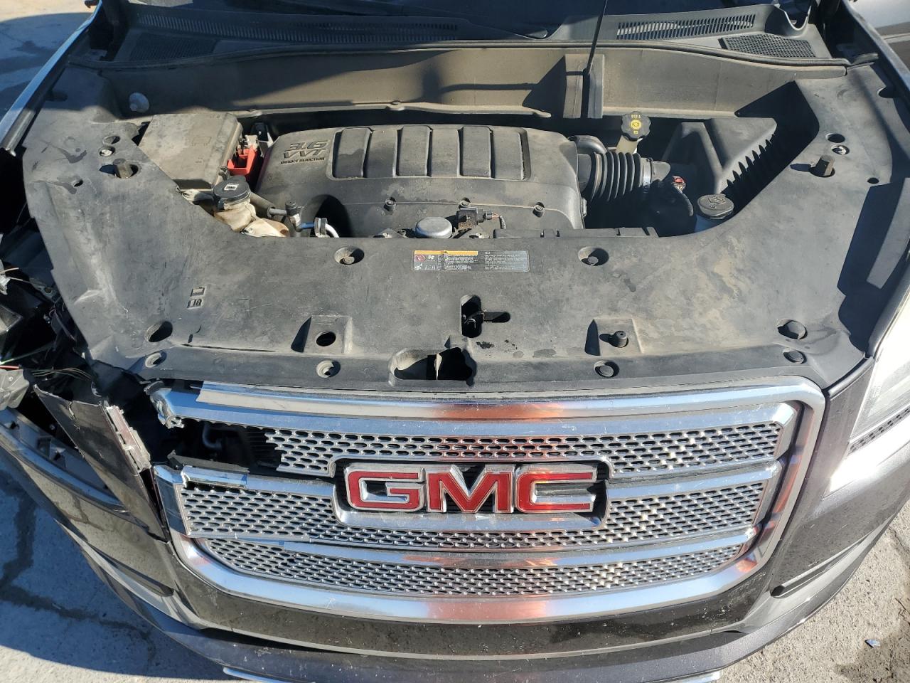 2015 GMC Acadia VIN 1GKKRTKD1FJ326669 Copart auction photo, front end damage thumbnail 12