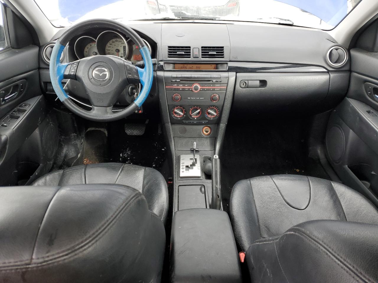 2009 Mazda 3 VIN JM1BK32F391254394 Copart auction photo, front end / side damage thumbnail 8