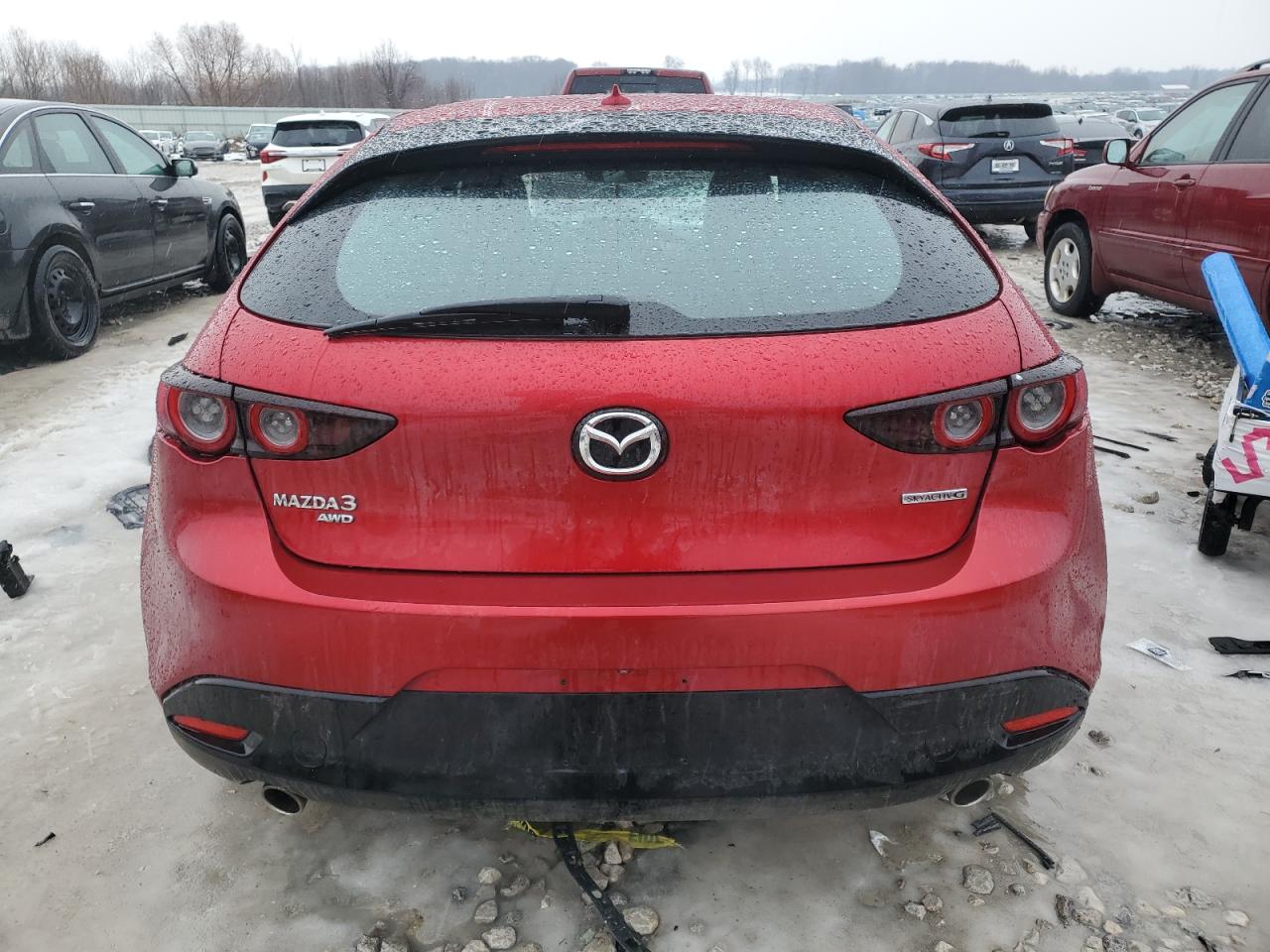 2020 Mazda 3 VIN JM1BPBNM3L1162022 Copart auction photo, front end damage thumbnail 6