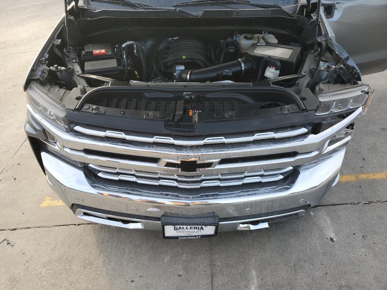 2021 Chevrolet Silverado VIN 3GCPWEED5MG318896 Copart auction photo, front end / side damage thumbnail 12