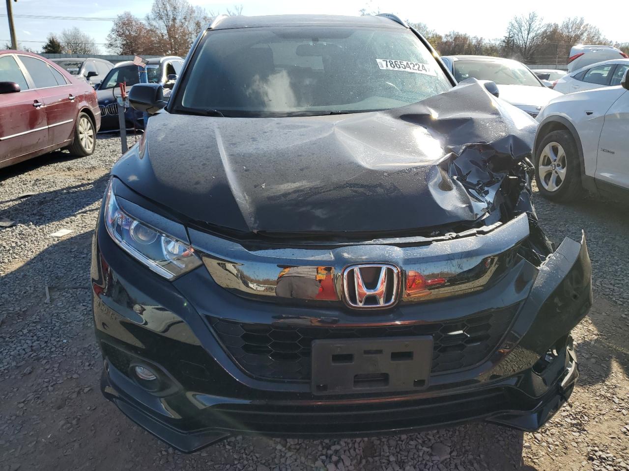 2021 Honda HR-V VIN 3CZRU6H10MM730886 Copart auction photo, front end damage thumbnail 5