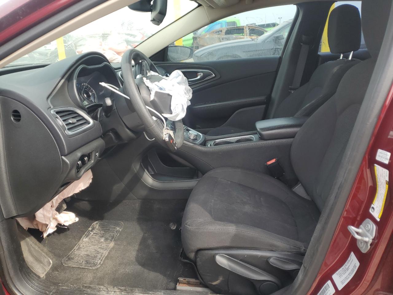 2015 Chrysler 200 VIN 1C3CCCAB5FN618761 Copart auction photo, front end / mechanical damage thumbnail 7