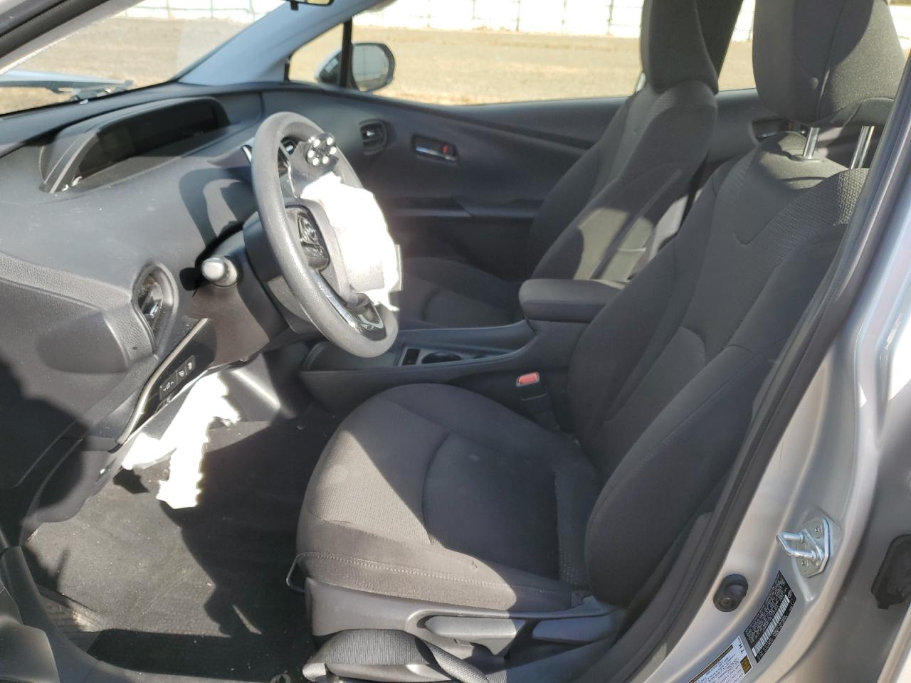 2019 Toyota Prius VIN JTDKARFU4K3101824 Copart auction photo, front end damage thumbnail 7