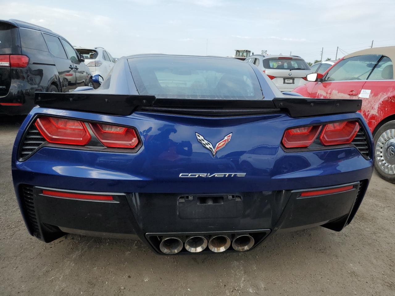 2017 Chevrolet Corvette VIN 1G1YW2D75H5101854 Copart auction photo, water/flood damage thumbnail 6