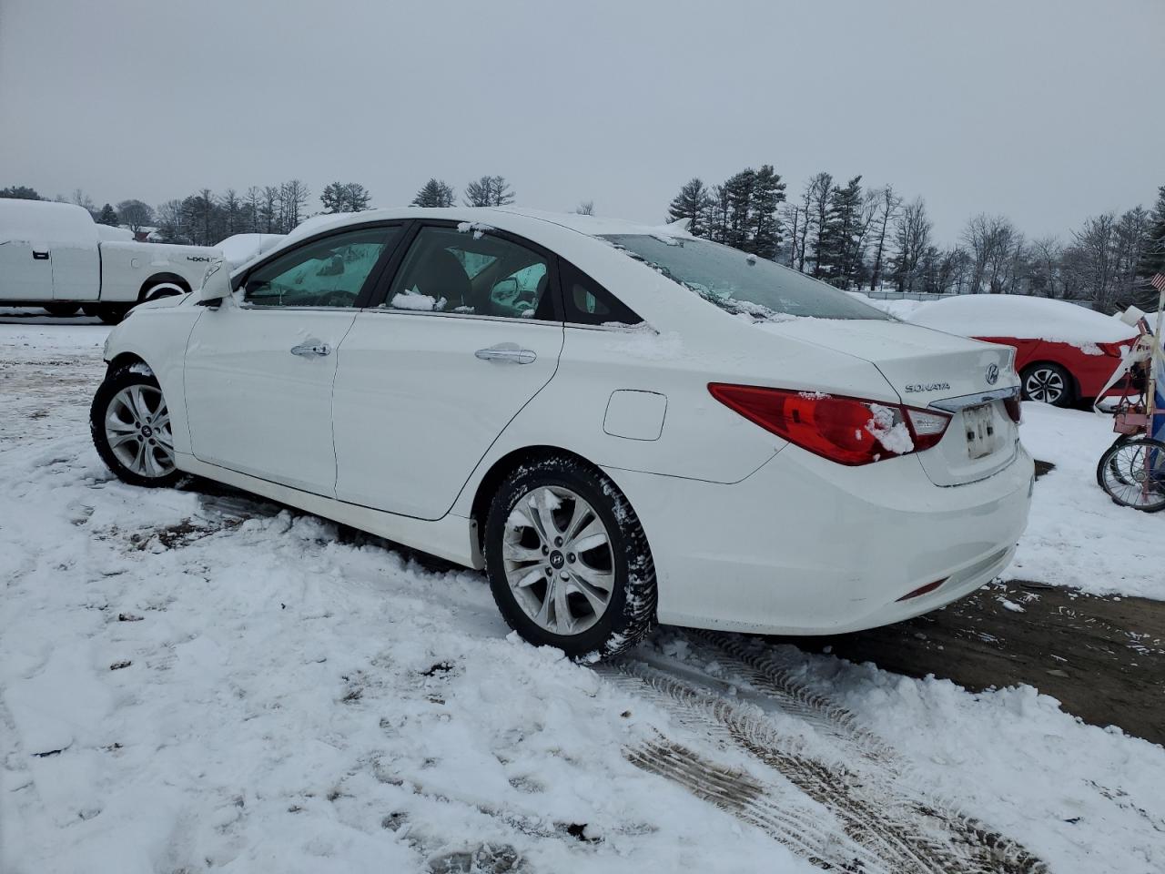 2011 Hyundai Sonata VIN 5NPEC4AC7BH247566 Copart auction photo, front end / minor dent/scratches damage thumbnail 2