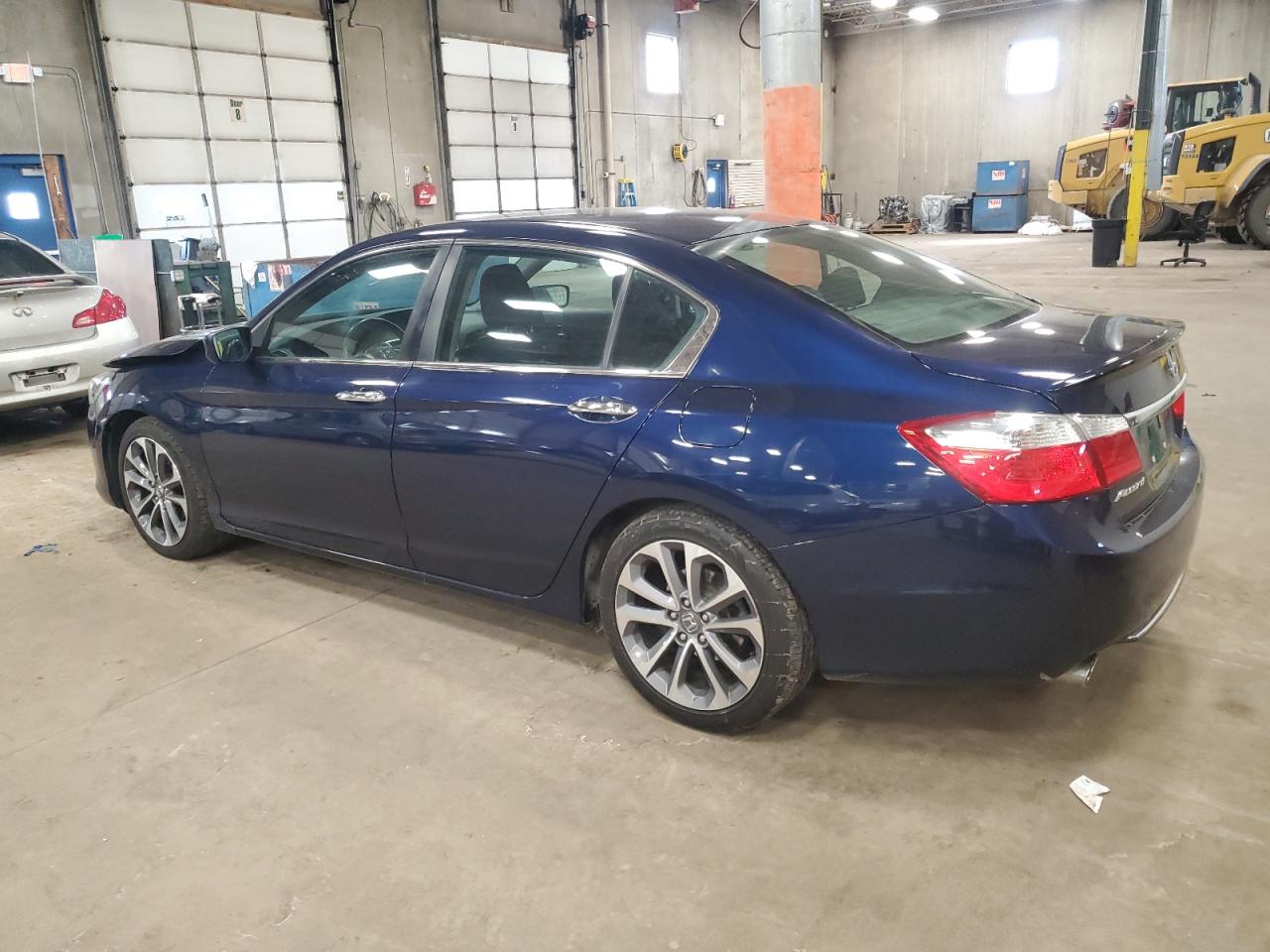 2014 Honda Accord VIN 1HGCR2F54EA052154 Copart auction photo, front end damage thumbnail 2