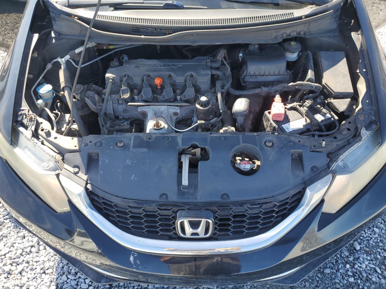 2014 Honda Civic VIN 2HGFB2F83EH556014 Copart auction photo, front end damage thumbnail 11